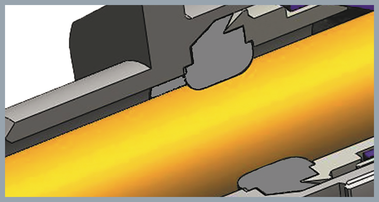 Sealing on inner sheath of Capri ADE-4F