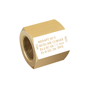 Redapt AF-U series Exd/Exe female to female adaptor