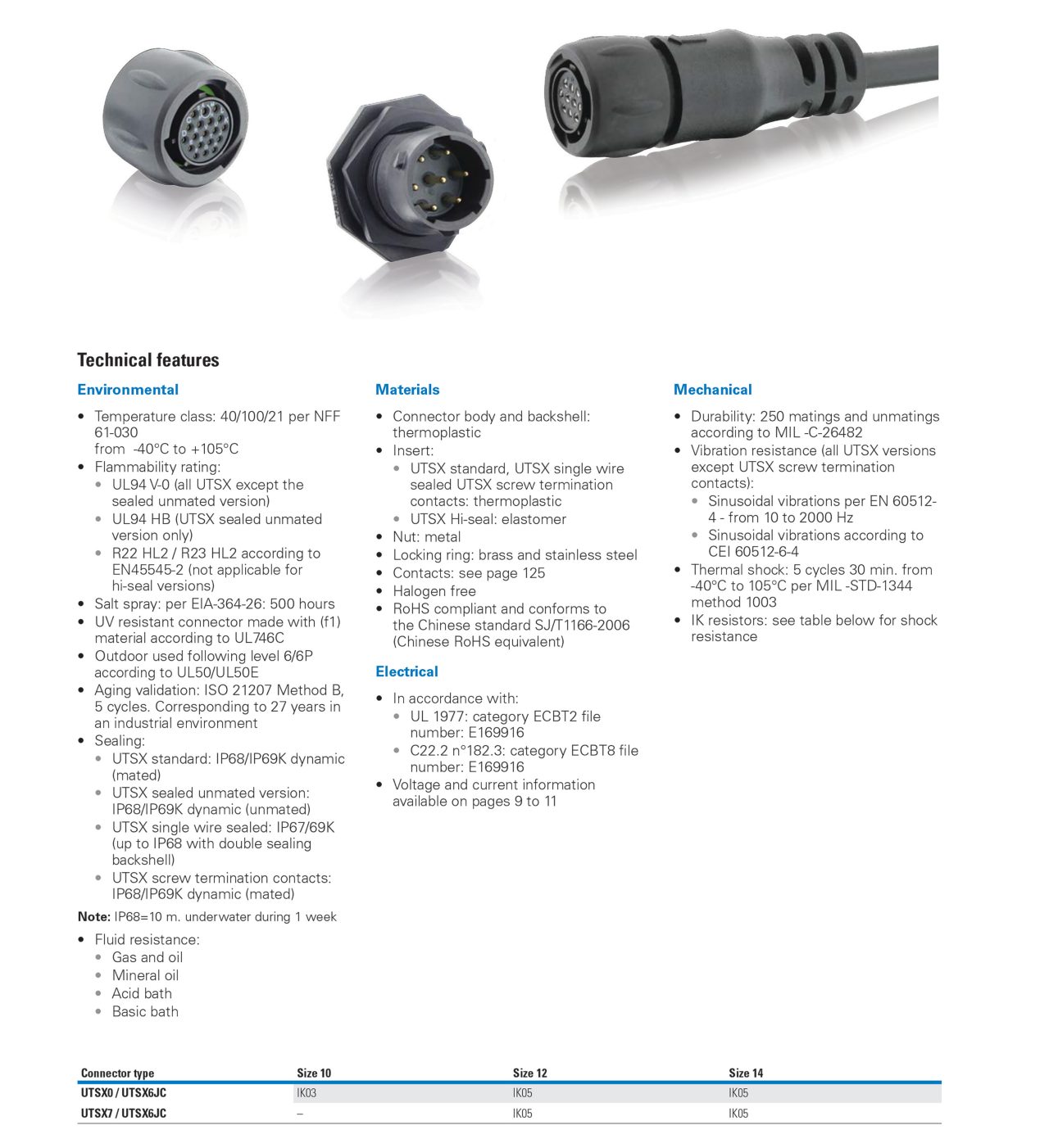 Eaton UTSX series technical specification 