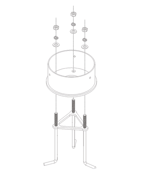 Chatham exterior luminaire line drawing 