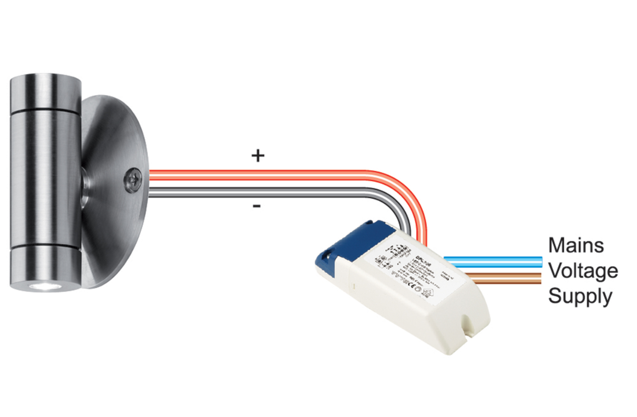 LED driver module individual connection diagram