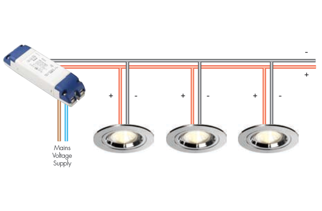 LED driver module individual connection diagram