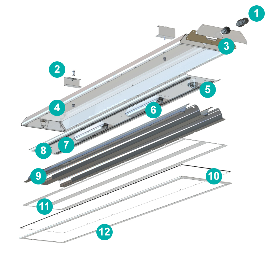 Litex Elite exploded view
