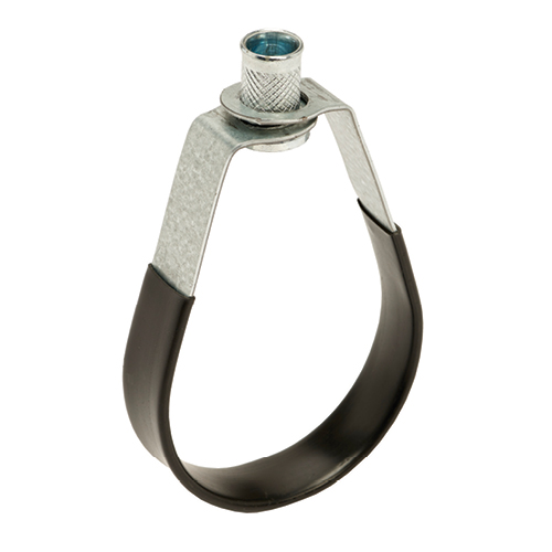 Plastic coated trimline band hanger