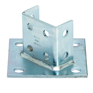 Post base for strut system
