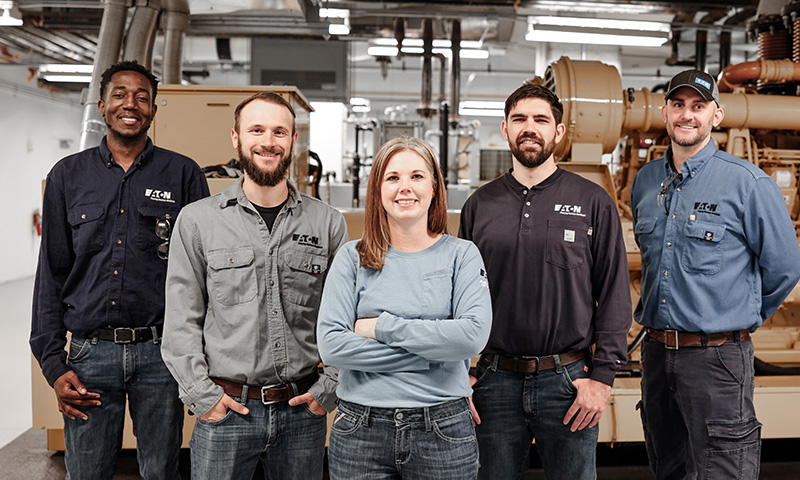 Field Service Team at Eaton