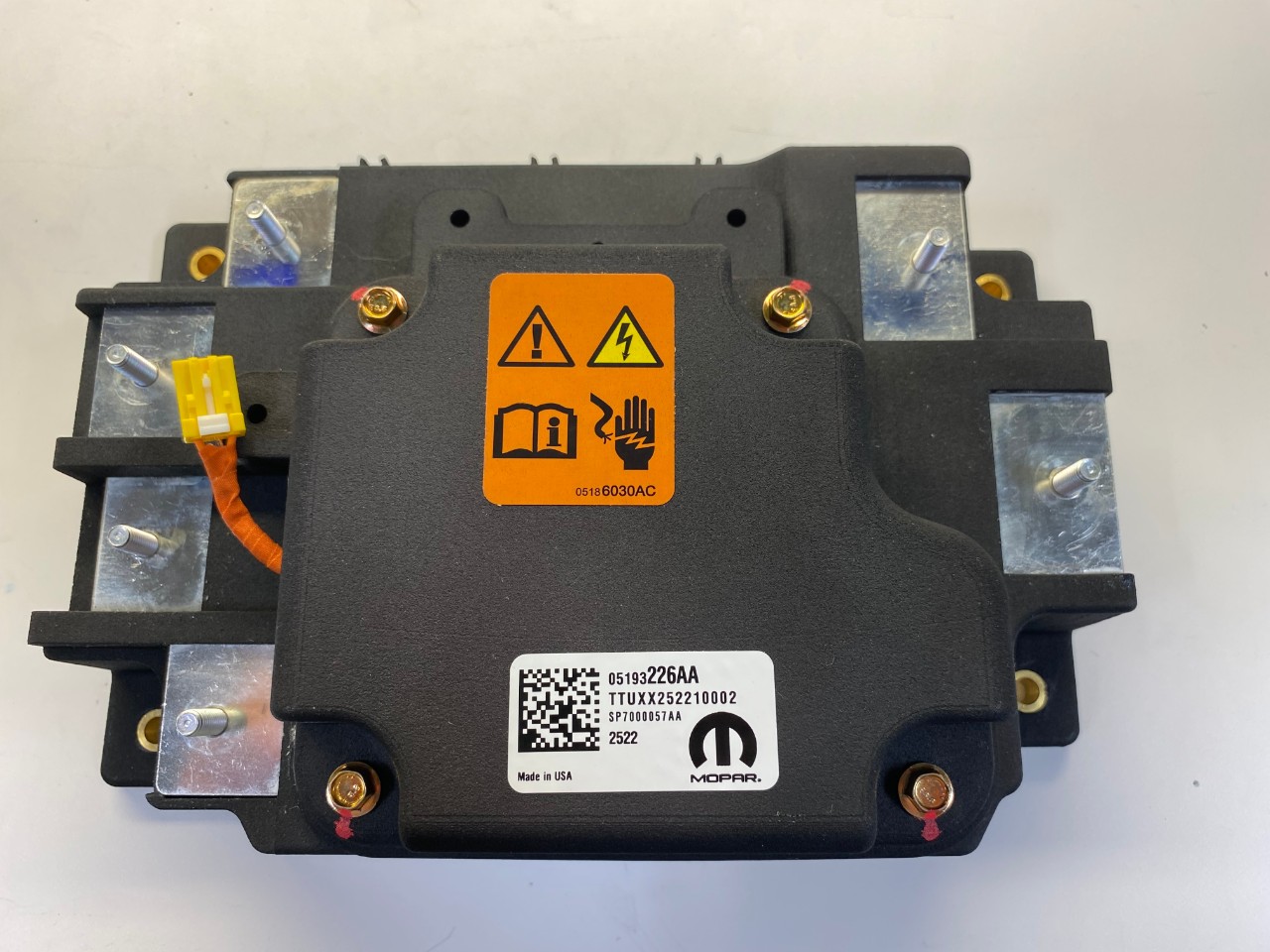 battery disconnect unit bdu cover1 additive manufacturing