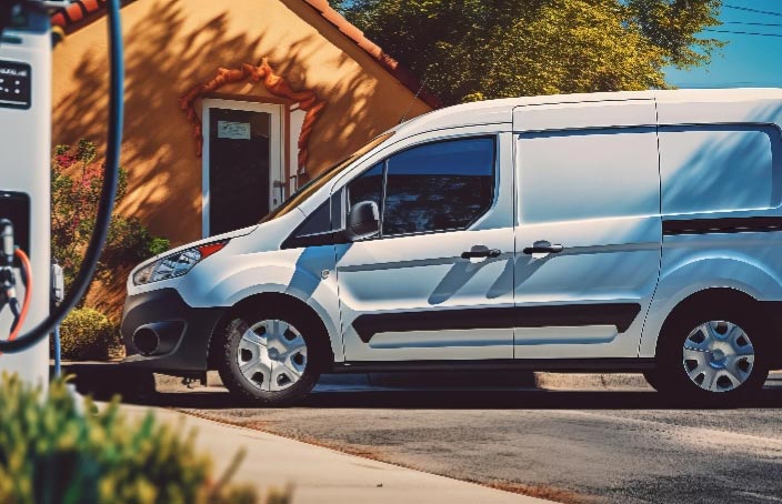 Fleet Electrification - EVCI delivery vehicle