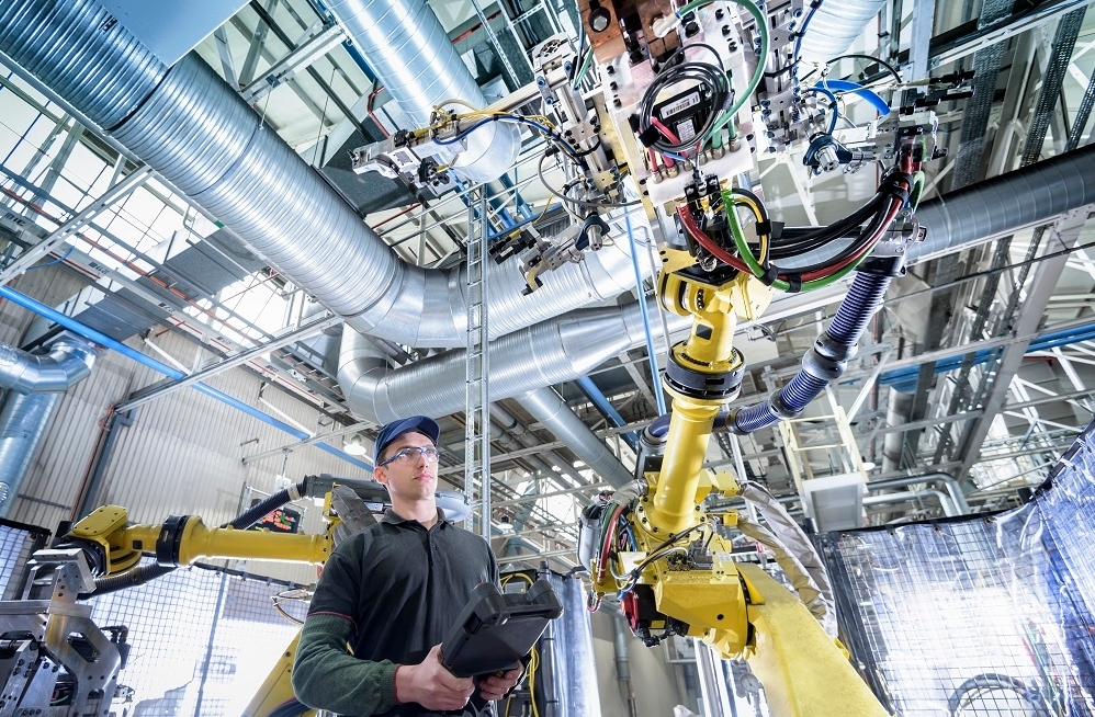Engineer robotic arm factory