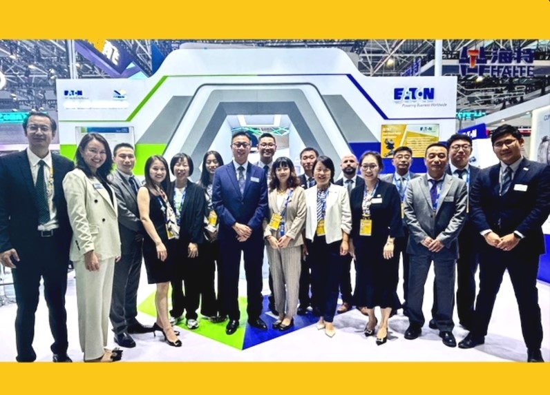 The Eaton aerospace team showcased our products at the show