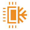 Chip cooling icon
