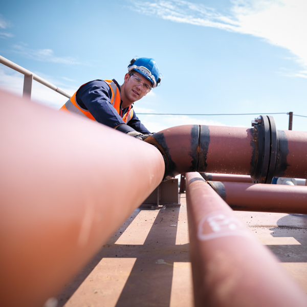 Ensure operation safety when working with oil and gas operations
