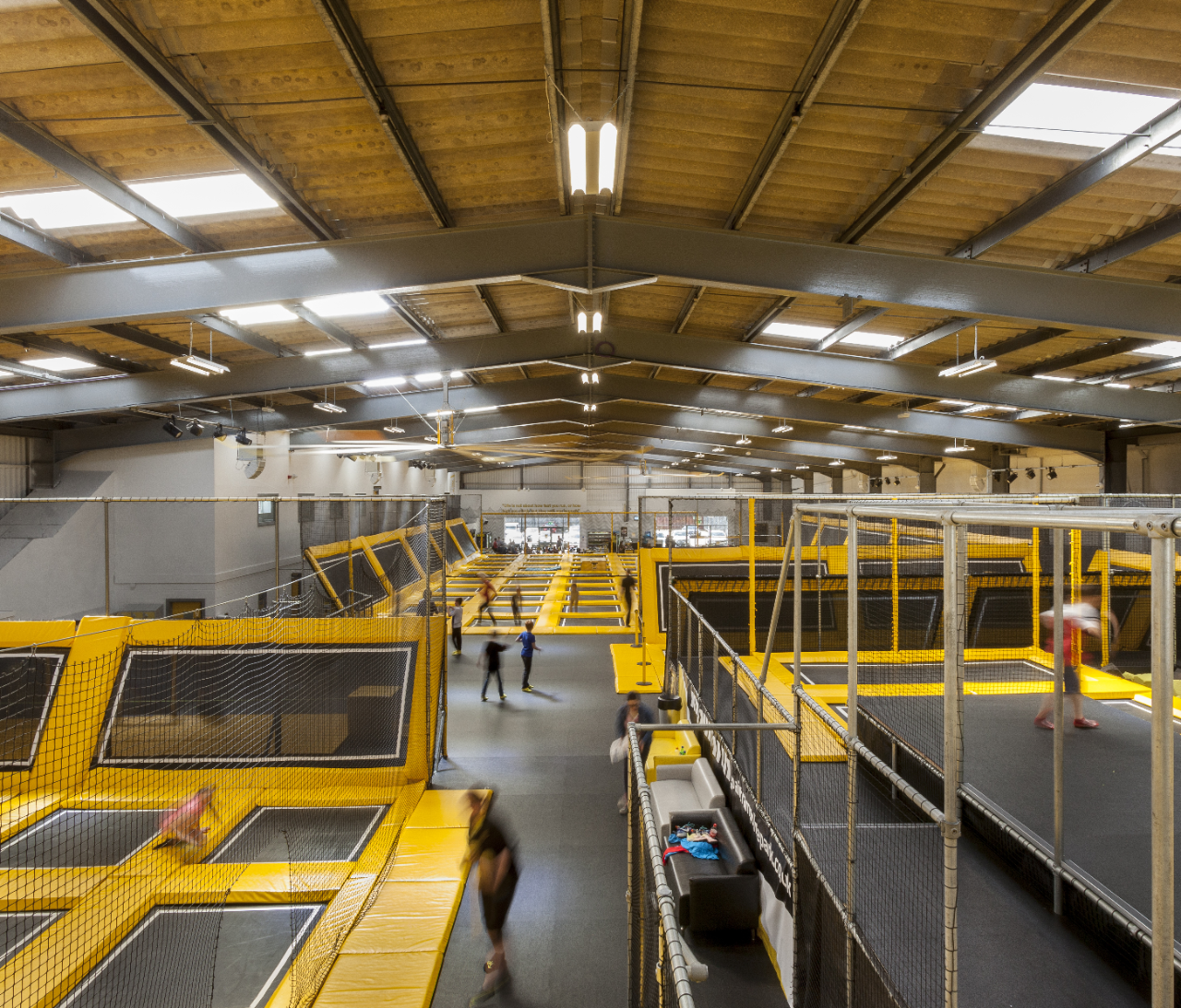 Go Air trampoline centre in Cardiff, UK