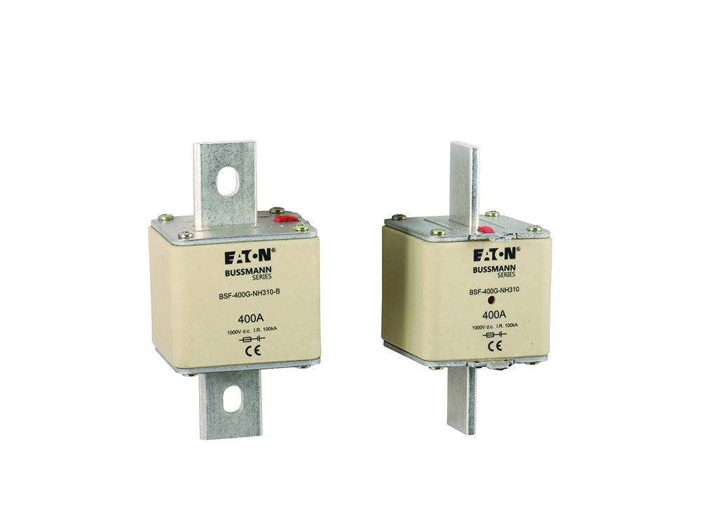 Eaton bussmann series battery storage nh fuses BSF-400G-NH310-B and BSF-400G-NH310