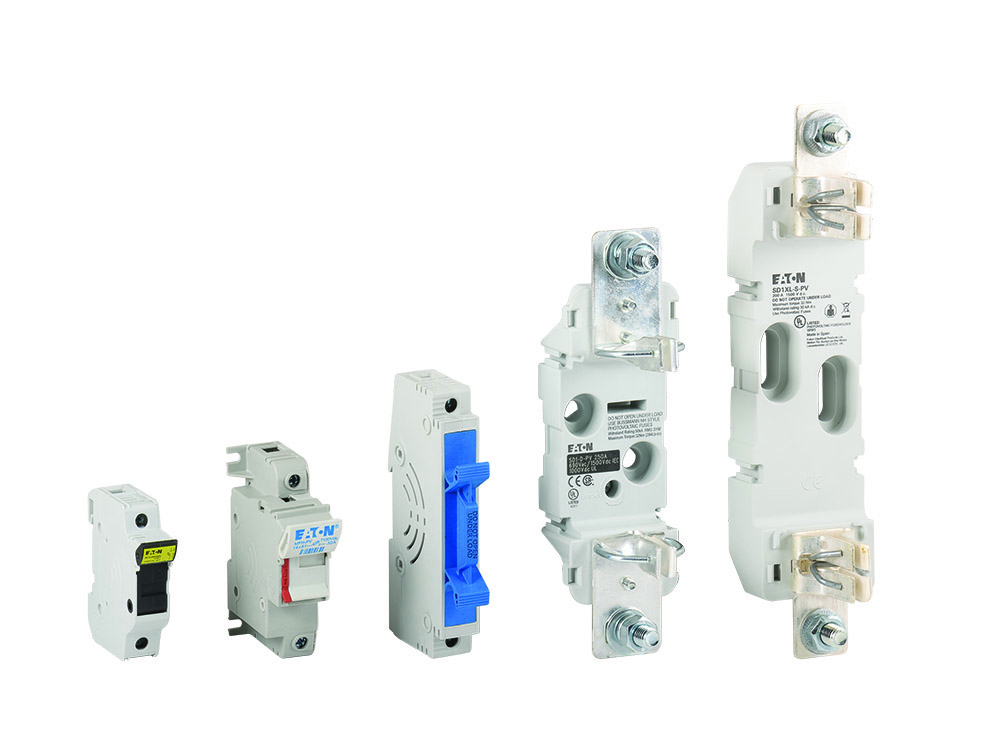 Eaton bussmann series high speed photovoltaic fuse holders