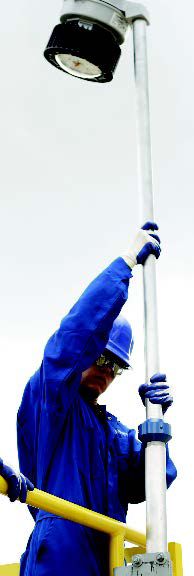 Crouse-Hinds V-Spring Telescoping Pole