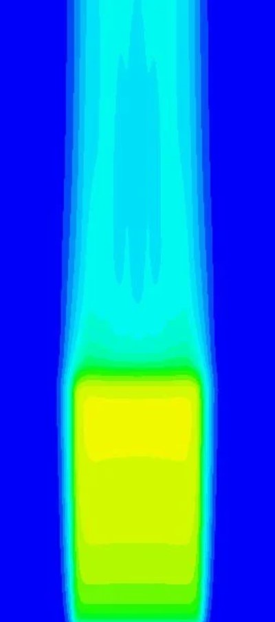 Eaton large natural convection plume