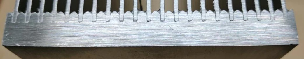 Eaton large bonded fin cross section aavid
