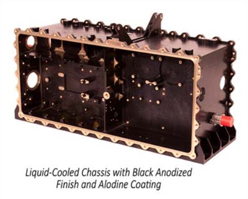 Eaton chasis black anodized finish