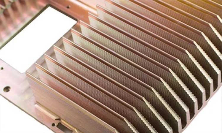 Eaton heat sink chromate finish