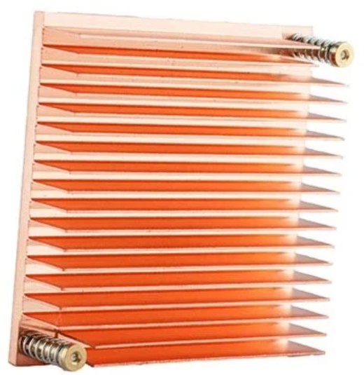 Eaton large skived copper brass pins