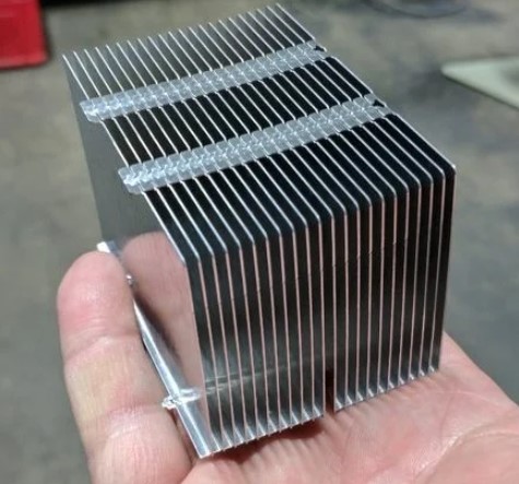 Eaton large zipper fin stacks